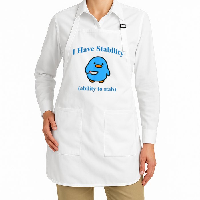 I Have Stability Ability To Stab Apron