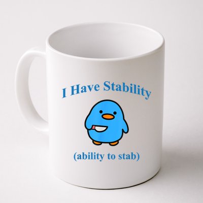 I Have Stability Ability To Stab Mug