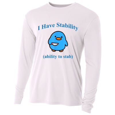 I Have Stability Ability To Stab Cooling Performance Long Sleeve Crew