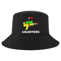 I Heart Squirters Funny I Love Squirters Cool Comfort Performance Bucket Hat