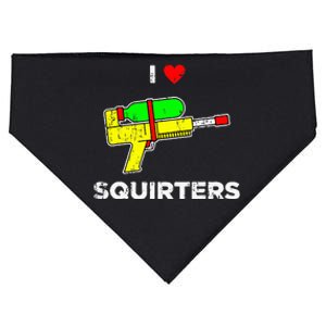 I Heart Squirters Funny I Love Squirters USA-Made Doggie Bandana