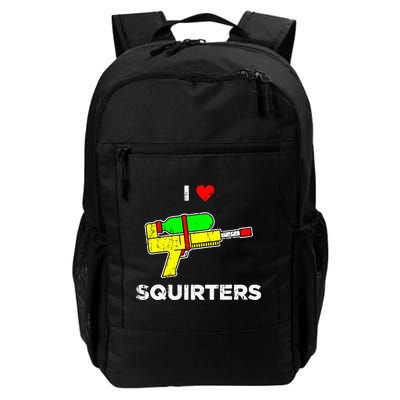 I Heart Squirters Funny I Love Squirters Backpack