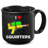 I Heart Squirters Funny I Love Squirters 15oz Campfire Ceramic Mug