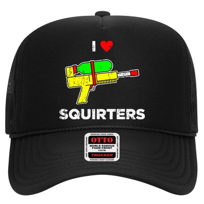 I Heart Squirters Funny I Love Squirters Trucker Hat
