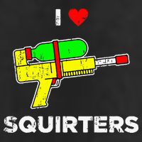 I Heart Squirters Funny I Love Squirters Golf Towel
