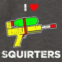 I Heart Squirters Funny I Love Squirters Vector Backpack