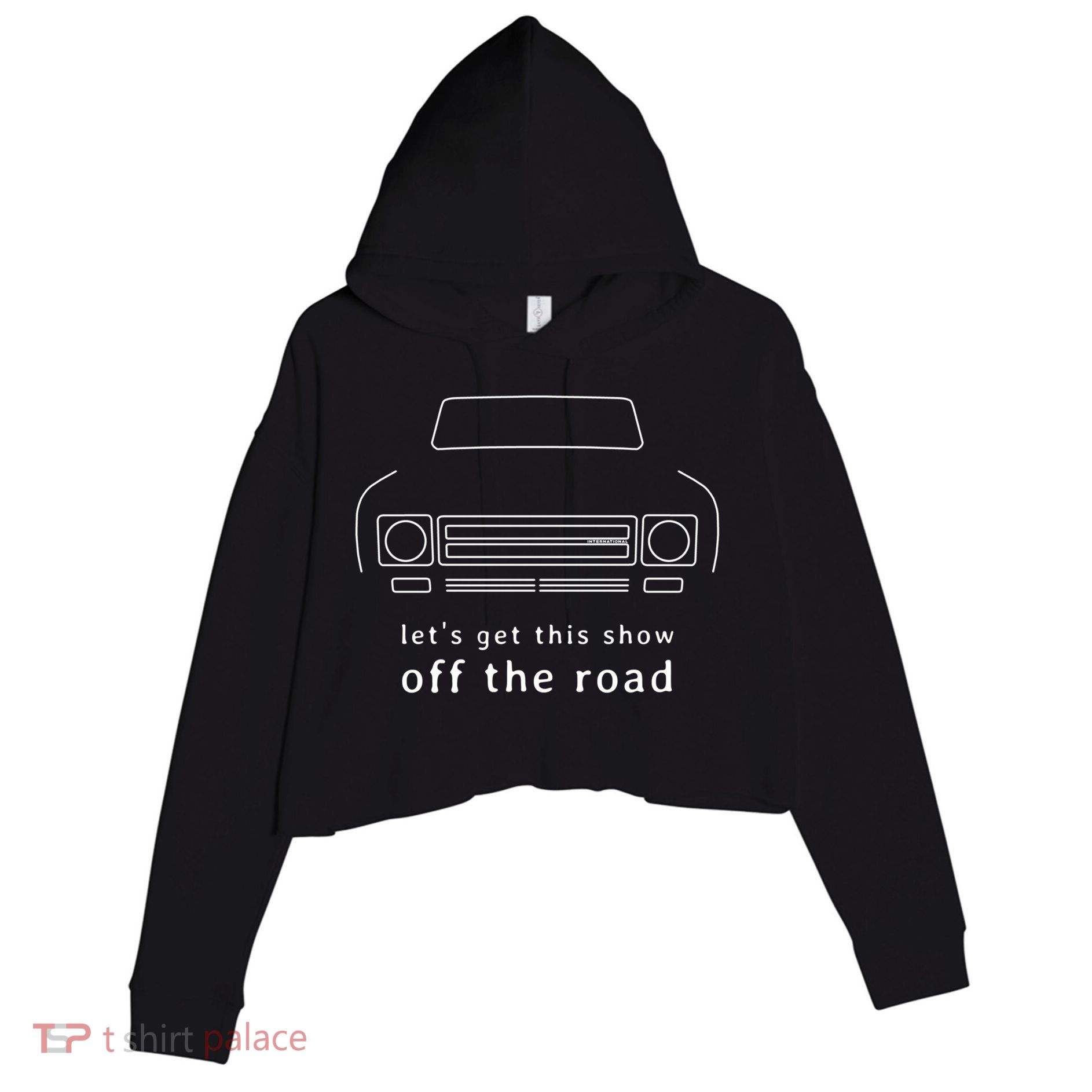 International Harvester Scout Ii Classic 4x4 Off Road Truck Gift Crop Fleece Hoodie