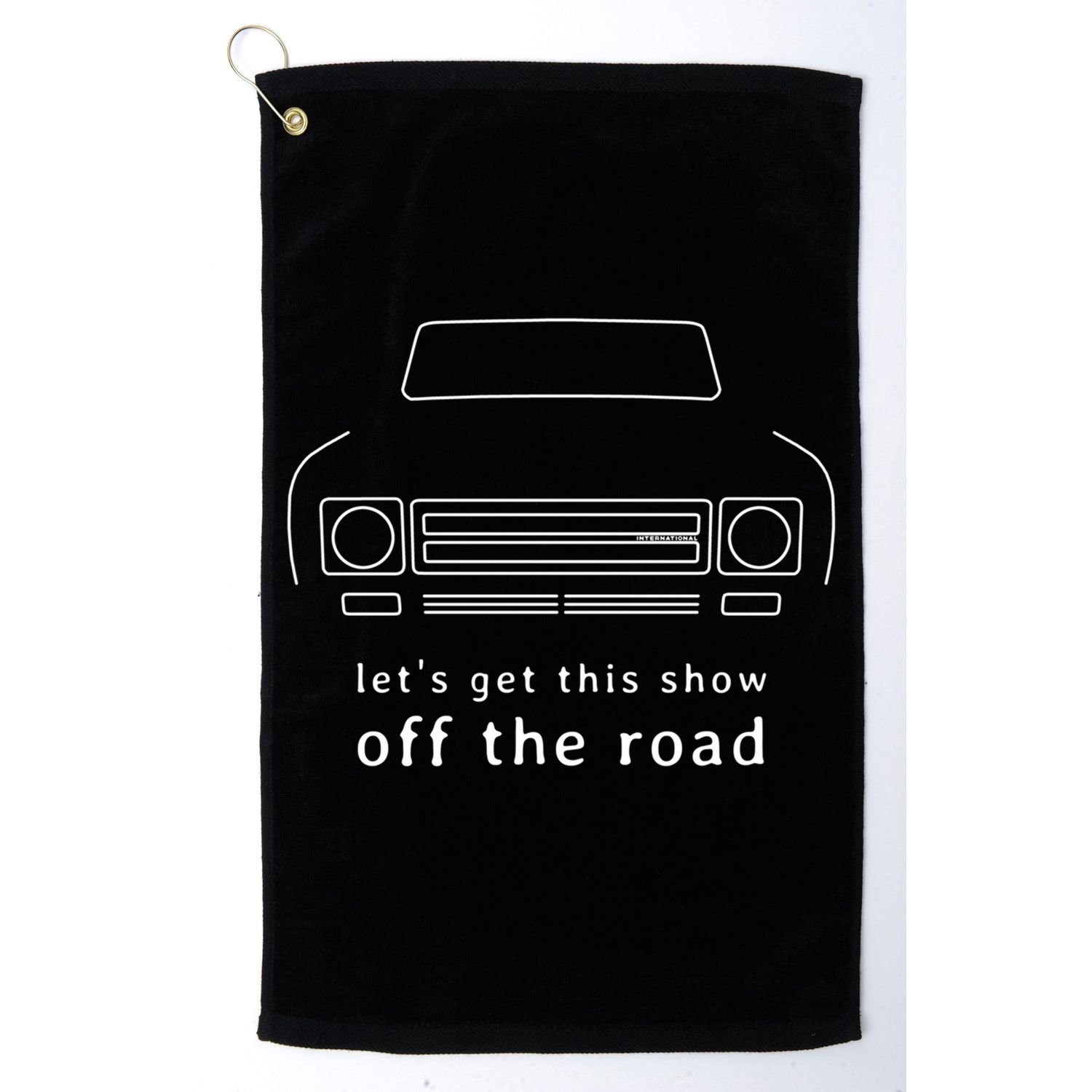 International Harvester Scout Ii Classic 4x4 Off Road Truck Gift Golf Towel