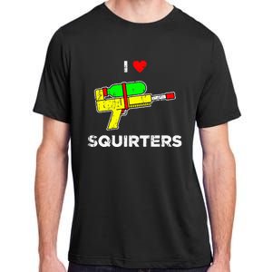 I Heart Squirters I Love Squirters Adult ChromaSoft Performance T-Shirt