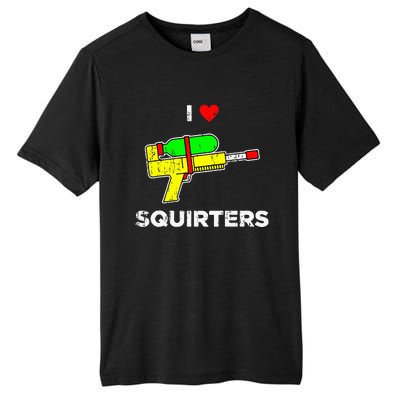 I Heart Squirters I Love Squirters Tall Fusion ChromaSoft Performance T-Shirt