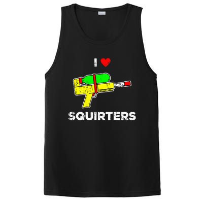 I Heart Squirters I Love Squirters PosiCharge Competitor Tank