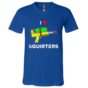 I Heart Squirters I Love Squirters V-Neck T-Shirt