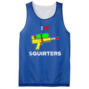 I Heart Squirters I Love Squirters Mesh Reversible Basketball Jersey Tank