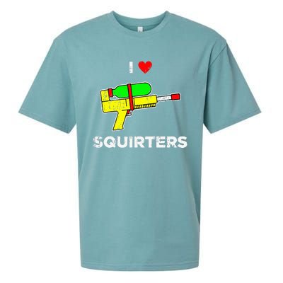 I Heart Squirters I Love Squirters Sueded Cloud Jersey T-Shirt