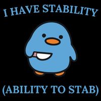 I Have Stability Ability To Stab 16oz Travel Tumbler