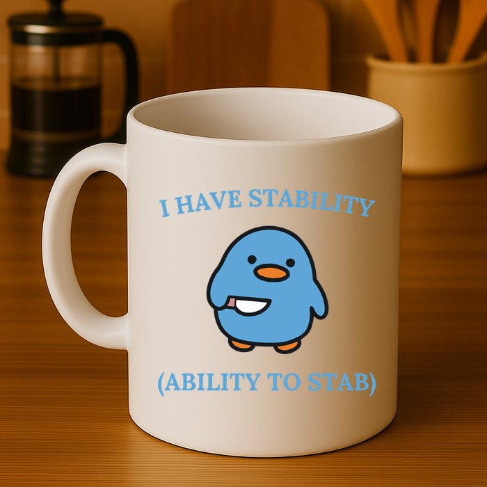 I Have Stability Ability To Stab Mug