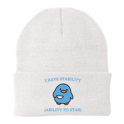 I Have Stability Ability To Stab Beanie