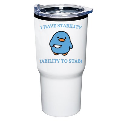 I Have Stability Ability To Stab Tumbler