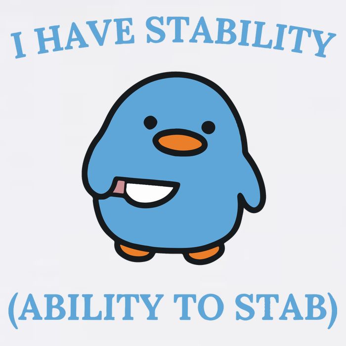 I Have Stability Ability To Stab Baby Bodysuit
