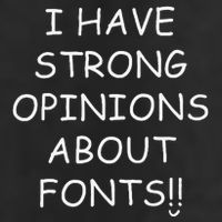 I Have Strong Opinions About Fonts Comic Sans Joke 7 Panel Mesh Trucker Snapback Hat
