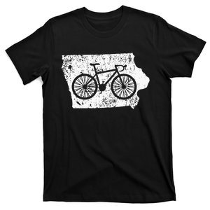 Iowa Home State Bike Cycling & Triathlon Gift T-Shirt