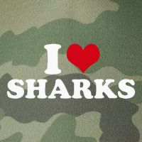 I Heart Sharks Legacy Tie Dye Trucker Hat