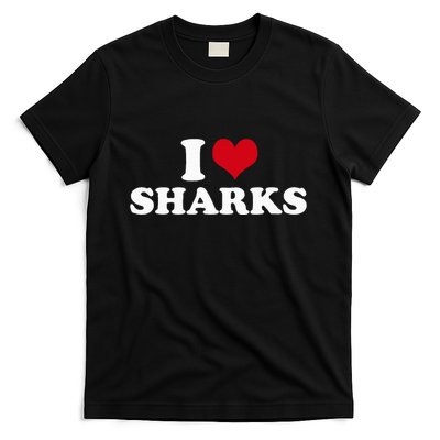 I Heart Sharks T-Shirt