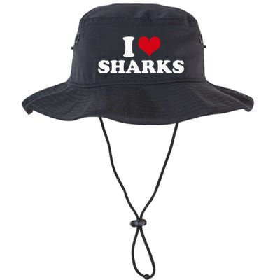 I Heart Sharks Bucket Hat