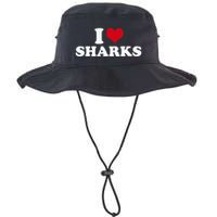 I Heart Sharks Bucket Hat