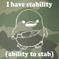 I Have Stability Ability To Stab Funny Legacy Tie Dye Trucker Hat