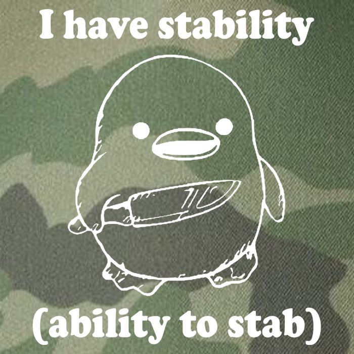 I Have Stability Ability To Stab Funny Legacy Tie Dye Trucker Hat