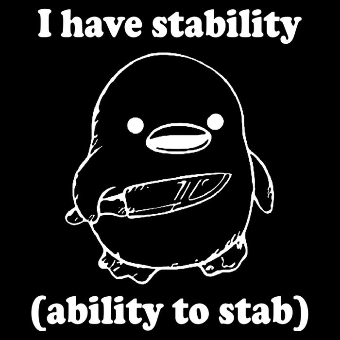 I Have Stability Ability To Stab Funny Daily Commute Backpack