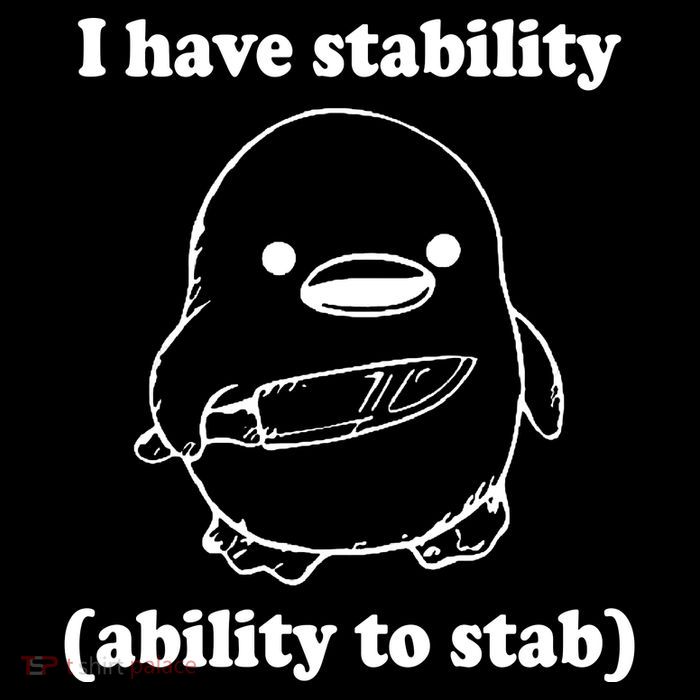 I Have Stability Ability To Stab Funny Pom Pom 12in Knit Beanie