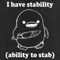 I Have Stability Ability To Stab Funny Trucker Hat