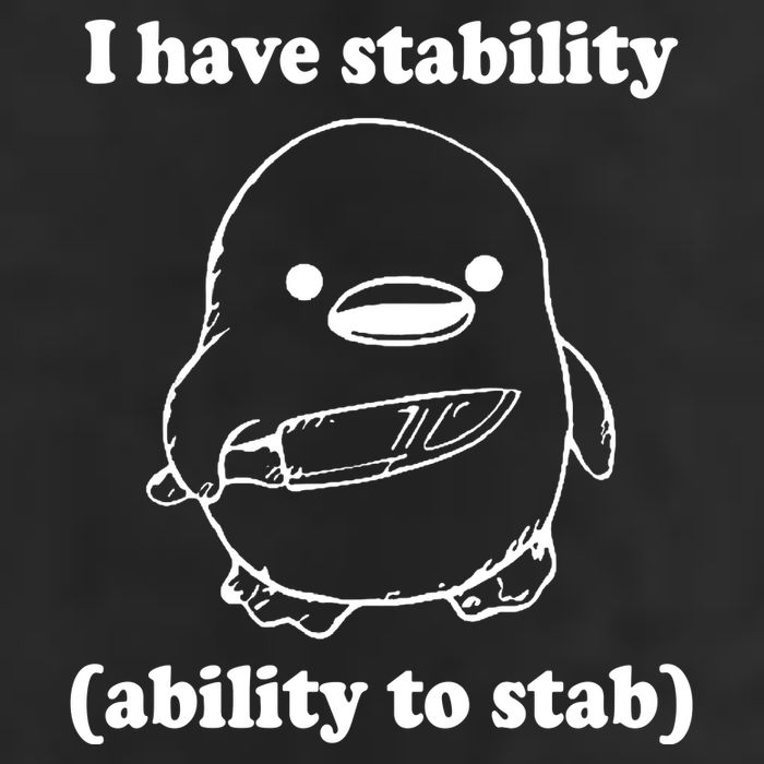 I Have Stability Ability To Stab Funny Trucker Hat