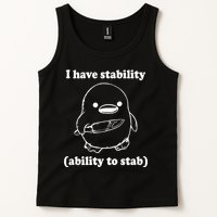 I Have Stability Ability To Stab Funny Tank Top