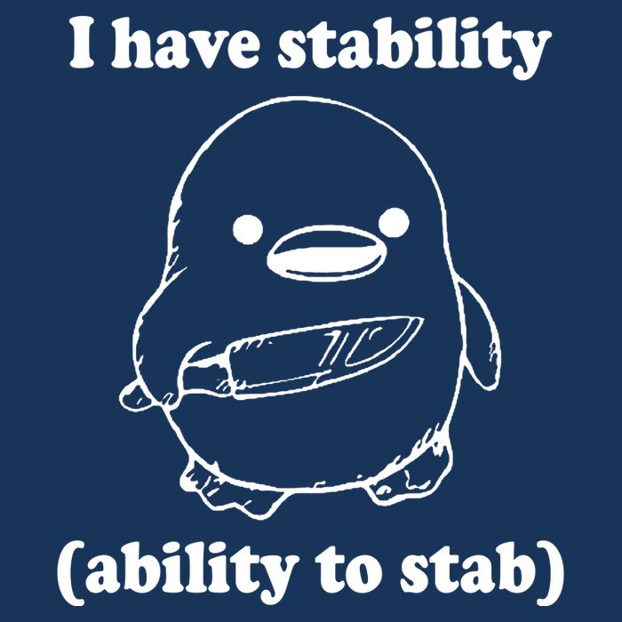 I Have Stability Ability To Stab Funny Infant Baby Jersey Bodysuit