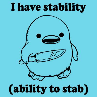 I Have Stability Ability To Stab Funny T-Shirt