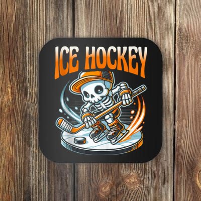 Ice Hockey Skeleton Coaster