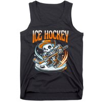 Ice Hockey Skeleton Tank Top