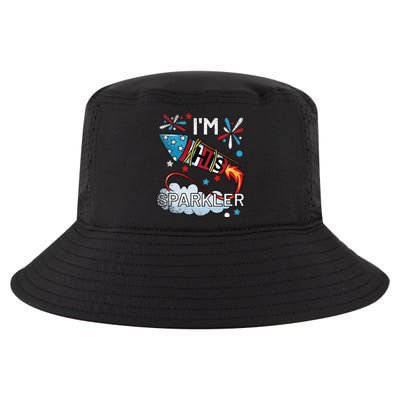 I'm His Sparkler July 4th His And Hers Matching Couples Cute Cool Comfort Performance Bucket Hat