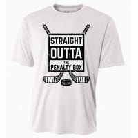 Ice Hockey Straight Outta Penalty Box Cooling Performance Crew T-Shirt