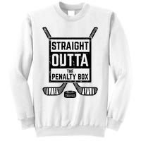 Ice Hockey Straight Outta Penalty Box Sweatshirt