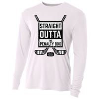 Ice Hockey Straight Outta Penalty Box Cooling Performance Long Sleeve Crew