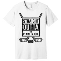 Ice Hockey Straight Outta Penalty Box Premium T-Shirt