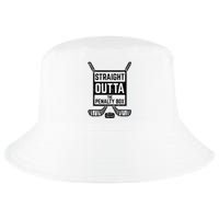 Ice Hockey Straight Outta Penalty Box Cool Comfort Performance Bucket Hat