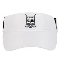 Ice Hockey Straight Outta Penalty Box Adult Drive Performance Visor