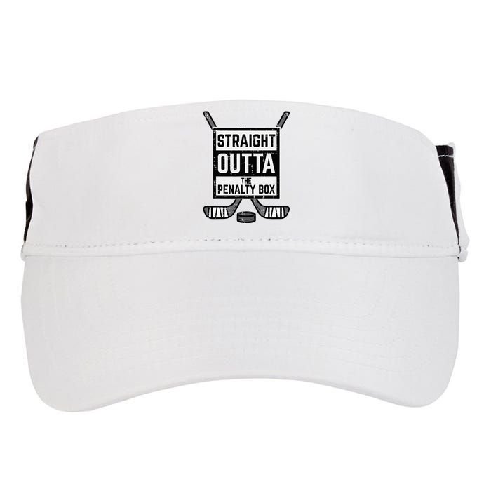 Ice Hockey Straight Outta Penalty Box Adult Drive Performance Visor