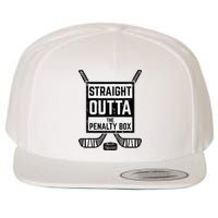 Ice Hockey Straight Outta Penalty Box Wool Snapback Cap