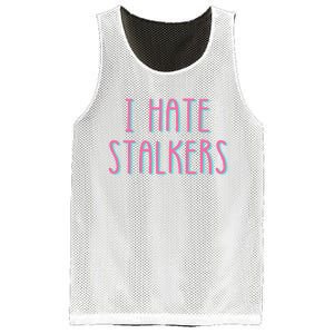 I Hate Stalkers Mesh Reversible Basketball Jersey Tank